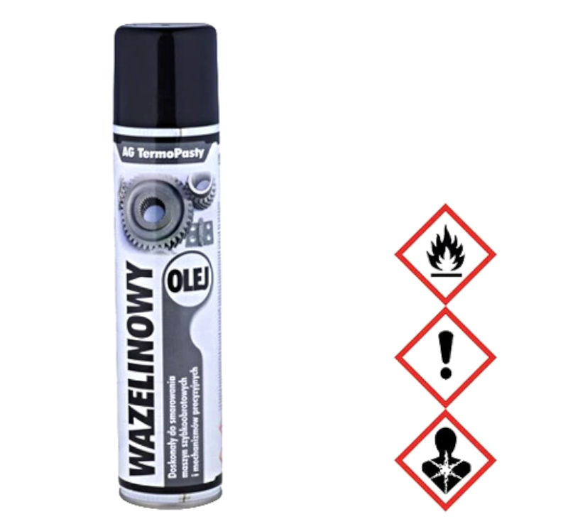 Spray ulei, vaselina. aerosol, 300ml, OIL-VAS/300, AG TERMOPASTY