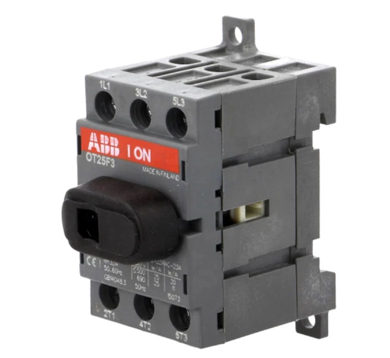 Intrerupator 25A, separator, 3 poli, OT25F3, ABB