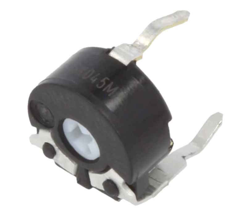 Semireglabil, 5K, orizontal, RM5x5, PT6KV-502A20, PIHER