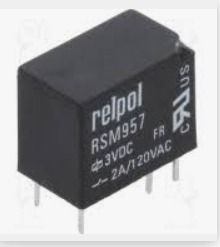 Releu 3VDC, 2A, SPDT, RSM957-0111-85-S003, RELPOL