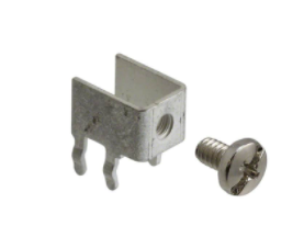 Conector pcb, terminal cu surub,15A,  metal, 7x5mm, 4 pini, KEY7690