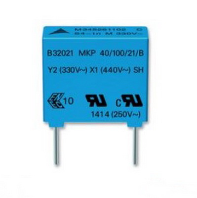 10nF/300VAC, condensator, polipropilena, Y2, RM10, EPCOS