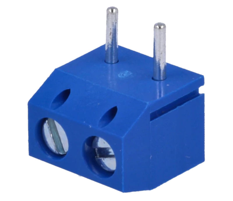 Regleta, 2 pini, albastra, 5mm, DG301R-5.0-2P12, DEGSON ELECTRONICS