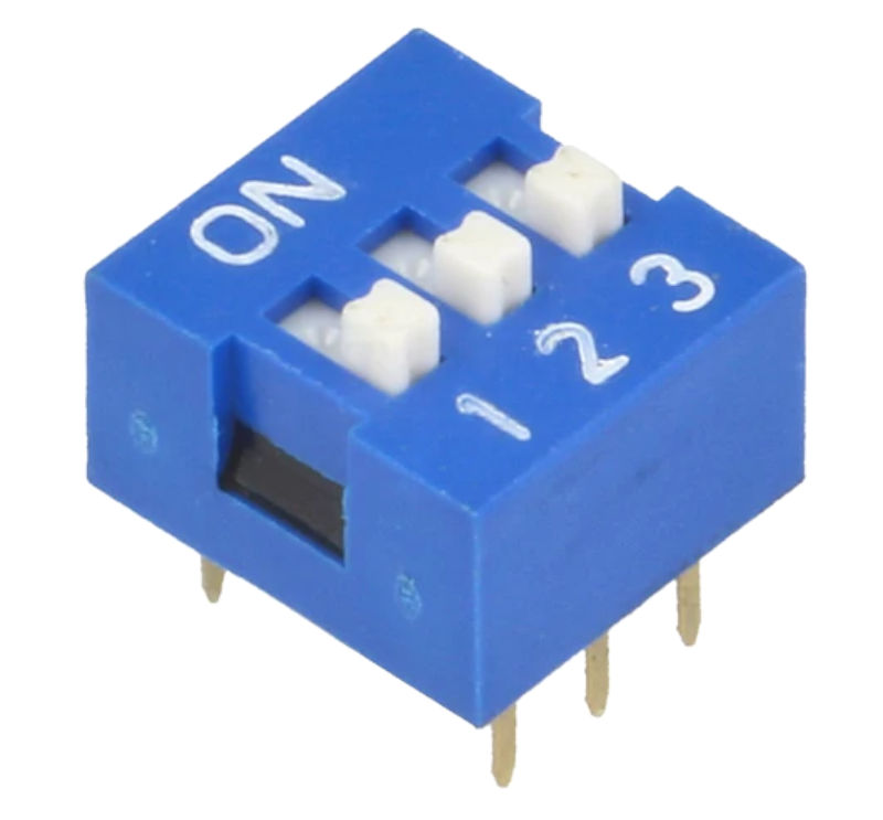 Intrerupator DIP, DIP-SWITCH, 3 POS, ON-OFF, DS-03, NINIGI