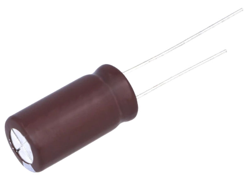 100uF/63V, Condensator electrolitic, low ESR, 8x16mm, RM3.5, ED1J101MNN0816, ELITE