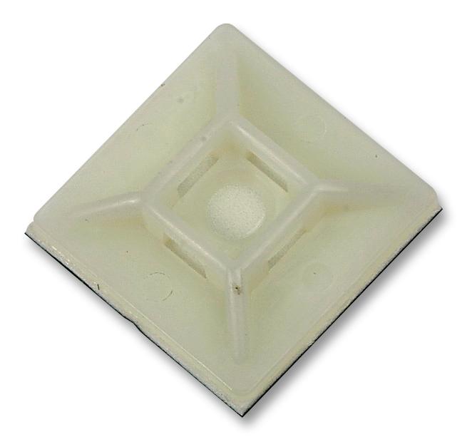 Suport colier cablu, baza, adeziv, 28x28mm, pentru bride 5mm, HC-102, KSS WIRING