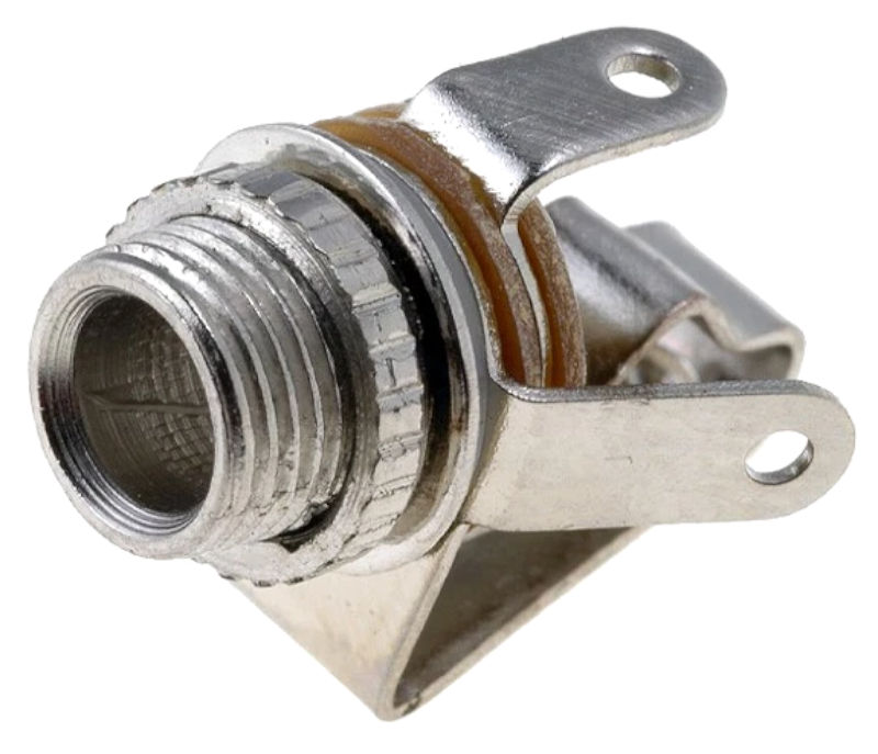 Soclu Jack 3.5mm, mono, 2 pini, panou, JC-022