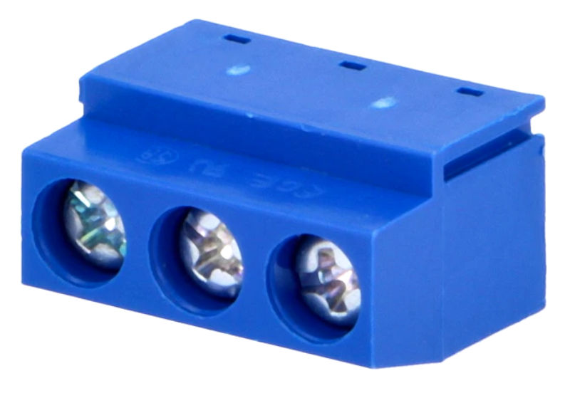 Regleta PCB, 3pin, 8A, 300V, pas 5mm, 1.5mm2, TB-5.0-P-3P-11, ECE