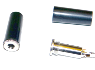 Conector mama, pe fir, stereo, 3.5mm, JC-104