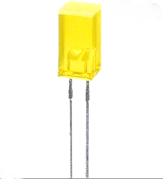 Led patrat, 5x5mm, GALBEN, L-1553YDT, KINGBRIGHT ELECTRONIC