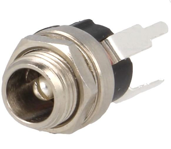 Conector alimentare DC, miniatura, panou, 5.5x2.5mm, pcb, PC-G2.5-PCB