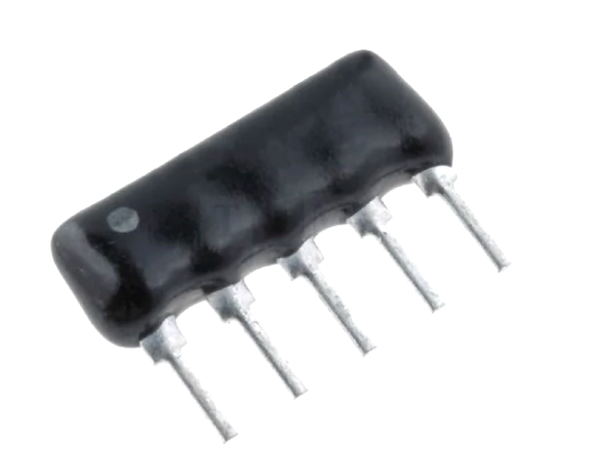 Retea rezistiva, 4x1.5K, 5pin, DR1.5K-4/5