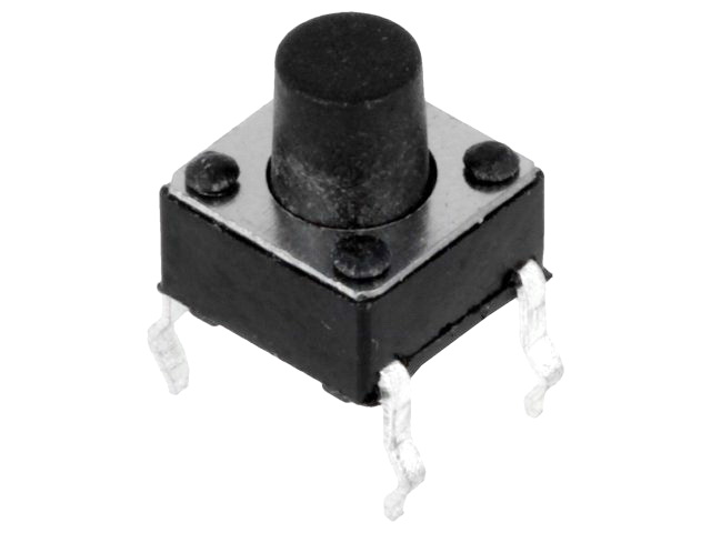Microtach, tach, push, SPST-NO, OFF-(ON), 7mm, TACT-67NF