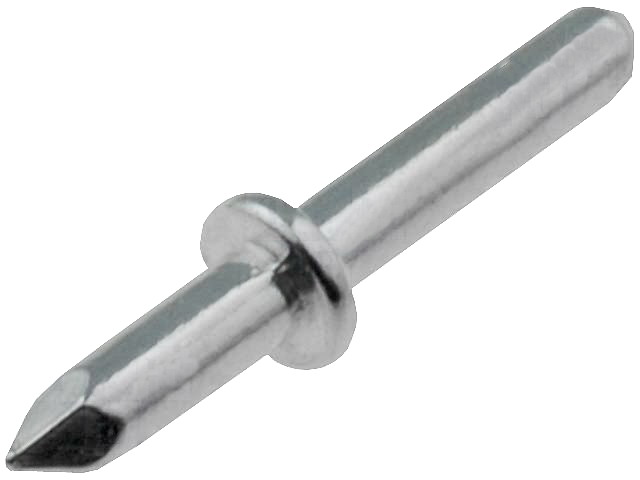 Cosa pin de lipire; THT; cositorit, nichelat; alamă; 1mm, RKR1