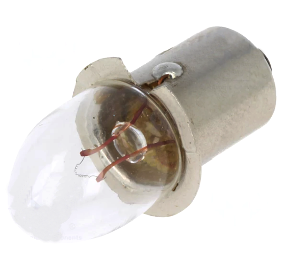 Bec cripton, 2.4V,  P13.5S, 0.7A, incandescenta, bec lanterna, 1 buc, KPR102