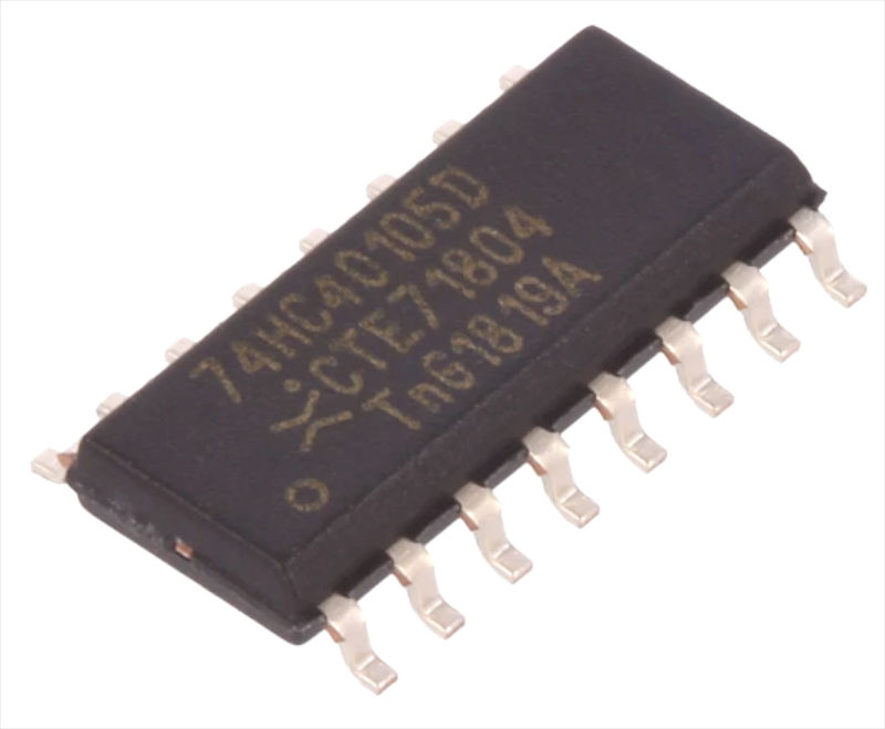 SN74HC40105D, circuit digital CMOS, 4biti, SO16, NEXPERIA