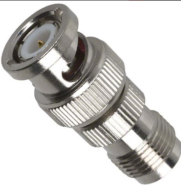 Adaptor RF, coaxial, profesional, BNC tata, TNC mama, 50ohm, 6GHz, 242148, AMPHENOL