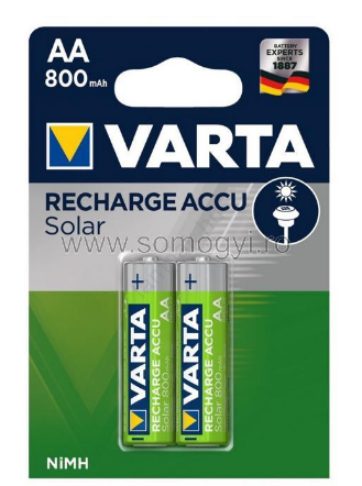 Acumulator 1.2V, lampi solare, NI-MH, AAA, R3, 550mA, 2 buc, ACCU-56733, VARTA