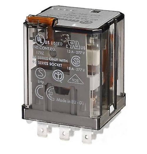 Releu 24VDC, 3PDT; 16A/250VAC; 62.33.9.024.007; FINDER