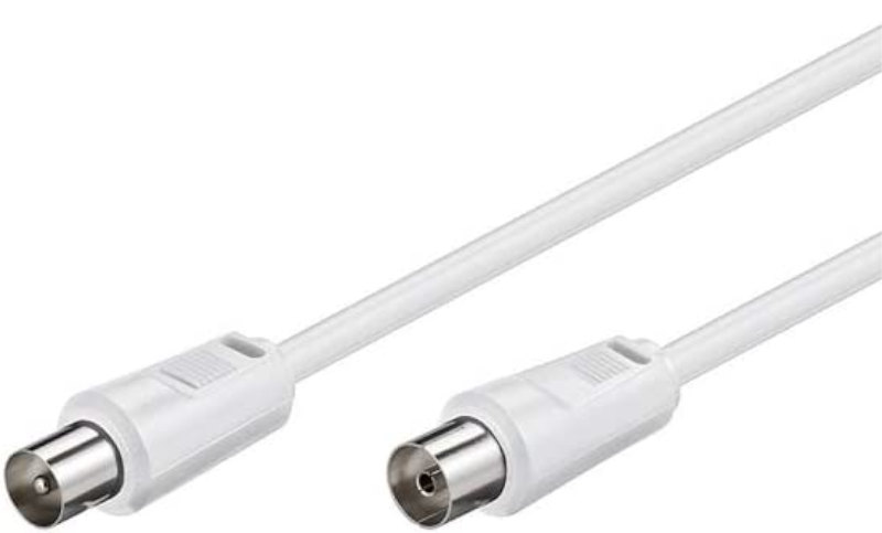 Cablu coaxial, RG59, tata-mama, 9.5mm, 5m, 75 ohmi, 11512, GOOBAY