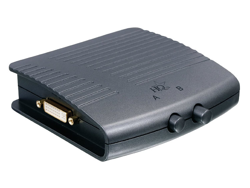 Comutator DVI, 2 porturi, 2 intrari DVI, 1 iesire DVI, AVSWITCH-10, HQ