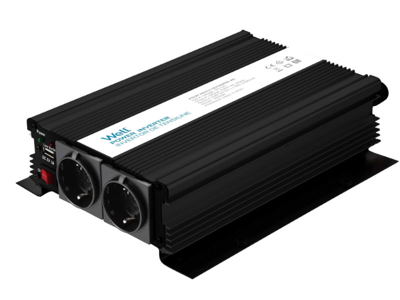 Invertor de tensiune, 12VDC LA 220VAC, 1000W, cu USB 5V, INV/U-12V1000W
