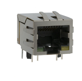 Soclu RJ45, CONN JACK 1PORT 100 BASE-TX PCB, J00-0065NL, Pulse Electronics Network