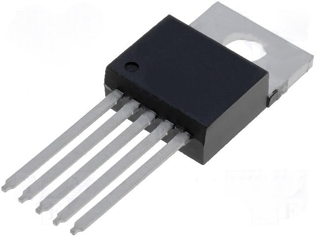 LM2575T-12, Switch Reg 1A 12V 45Vs TO220-5