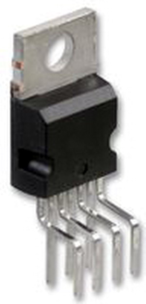 L4960, DC-DC, Regulator, Adjustable, 9V-46Vin, 5.1V-40Vout, 2.5Aout, HEPTAWATT-7, STMICROELECTRONICS