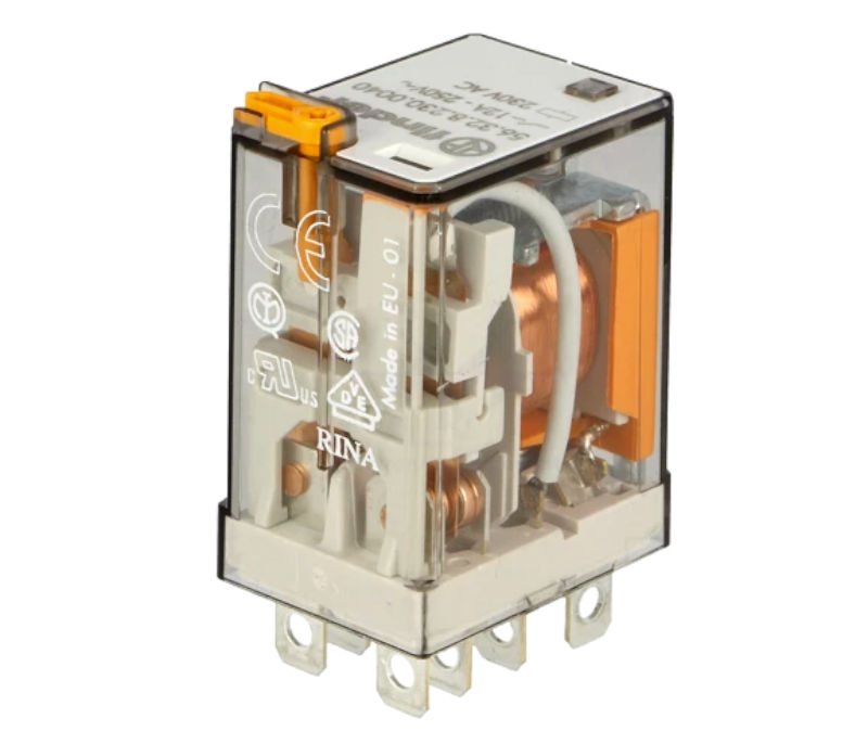 Releu 230VAC, DPDT, 20A, 56.32.8.230.000, FINDER