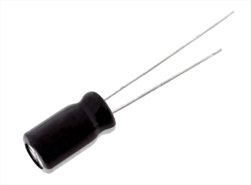 100uF/25V, Condensator electrolitic, 6.3x11mm, RM2.5, KEMET