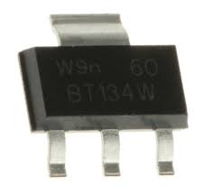 BT134W-800, TRIAC, 600V, 1A, SOT223