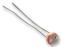 Fotorezistenta, 90mW; 35kΩ; 210kΩ; 600nm; THT; 300VDC, A906032, EXCELITAS