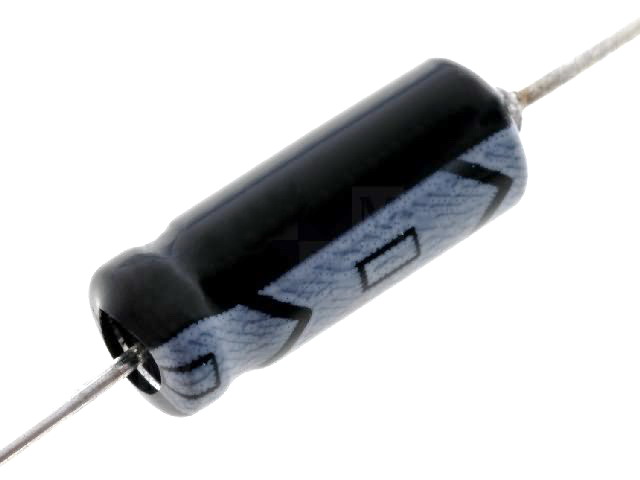 47uF/16V, Condensator electrolitic, axial, 6x16mm,