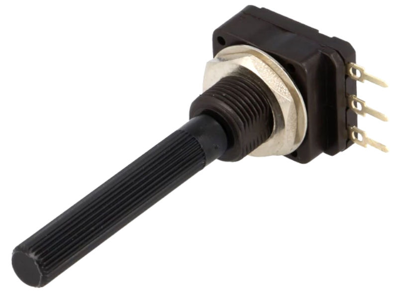 Potentiometru 2k5, lin, mono, ax 6mm, 6PMI-2K5, PIHER