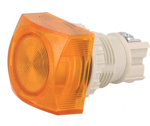 Lampa semnalizare panou, galben, 30mm,  soclu, BA9S, T2NS-O