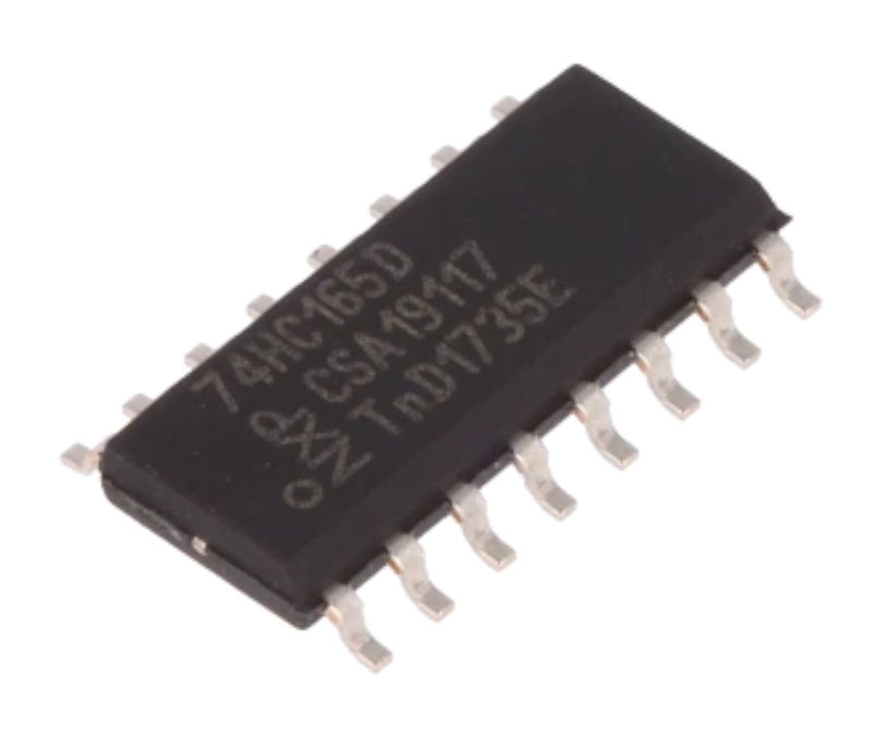 74HC165, circuit digital CMOS, 8biti, 2-6V, SO16, NEXPERIA