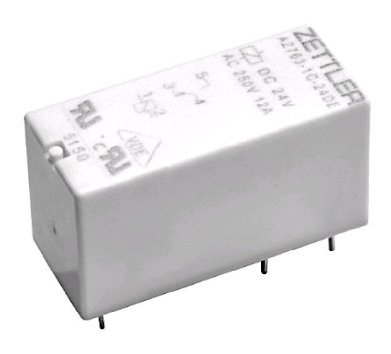 Releu 12VDC, 12A, SPDT, AZ763-1C-12DE, ZETTLER