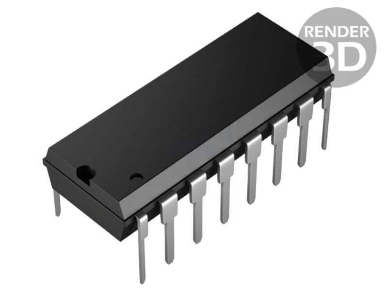 CD4056BE, digital, BCD 7 segmente, decodor, driver pentru afisaj, DIP16, TEXAS INSTRUMENTS