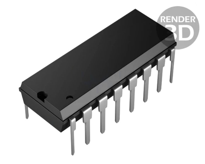 CD74HC4049E, digital, buffer, non-inversor, 6 canale, DIP16, TEXAS INSTRUMENTS