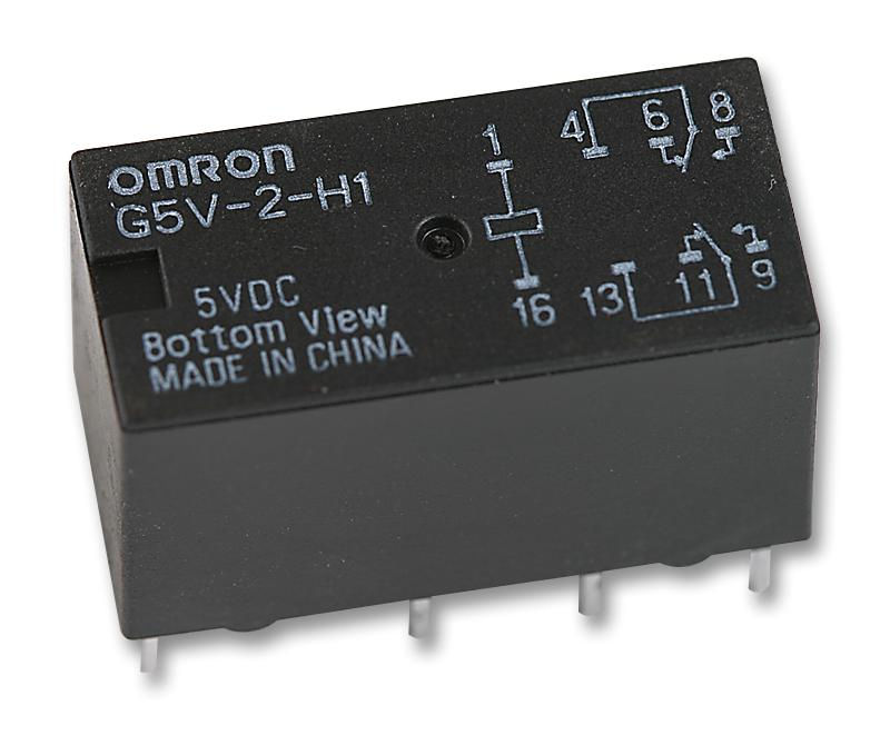 Releu DPDT, 1A, 5VDC, G5V-2-H1-5VDC, OMRON