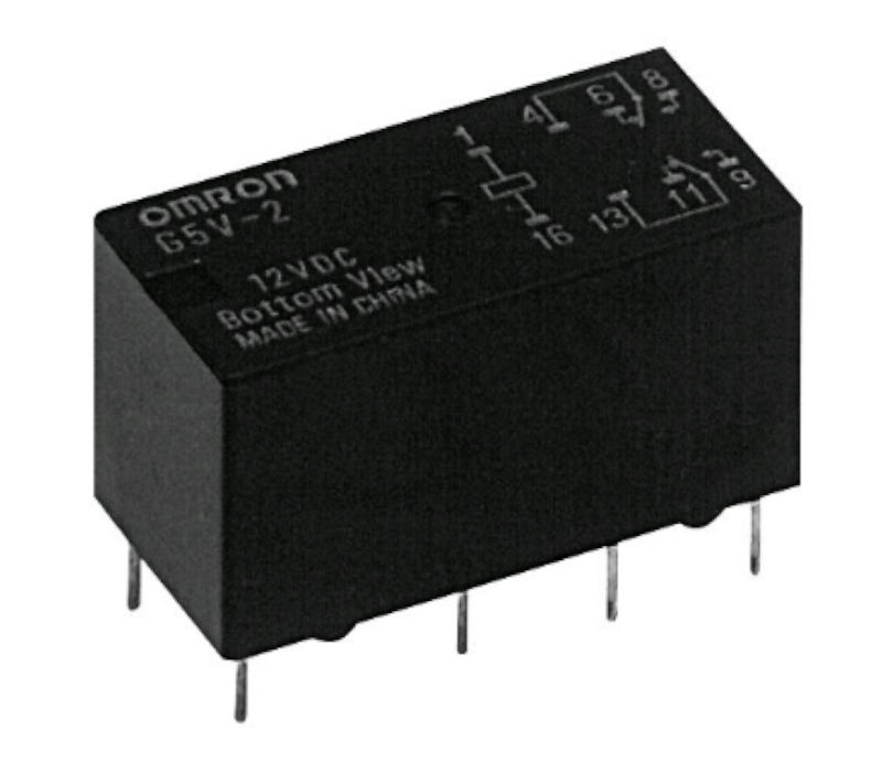 Releu 5VDC, 2A, DPDT, G5V2-H1-5, OMRON