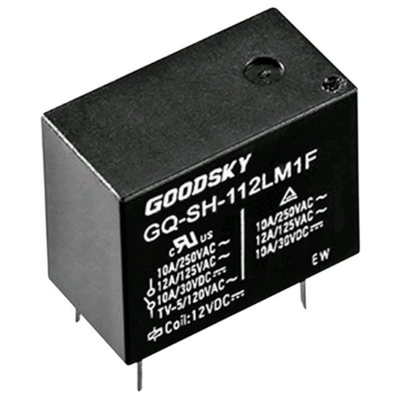 Releu 12VDC, 10A, SPST-NO, GQ-SS-112LM1F, GOODSKY