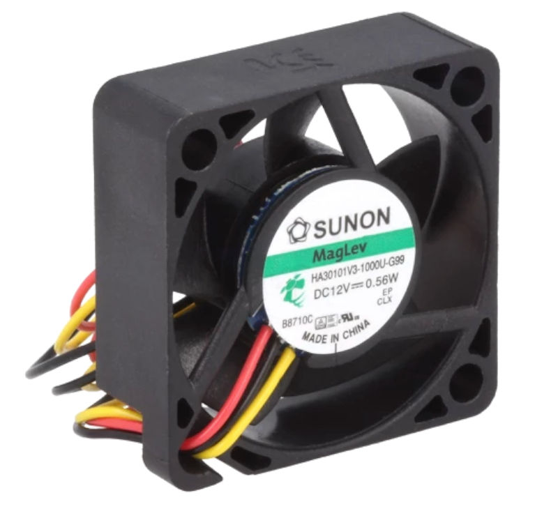 Ventilator 12VDC, 30x30x10mm, 3 fire, HA30101V3-1000U-G99, Sunon