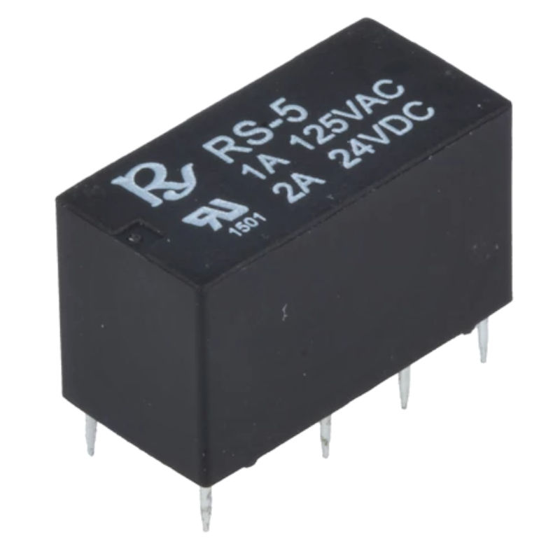 Releu 5VDC, DPDT, 2A, RM5.08, RS-5, RAYEX ELECTRONICS