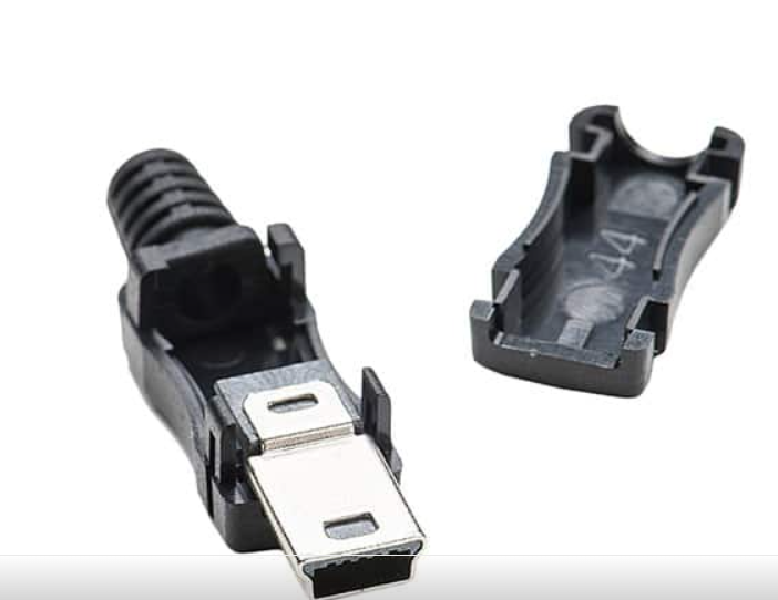 Conector Mini USB-B, mufa, DEMONTABIL, 5 pini, aurit, 1389, ADAFRUIT