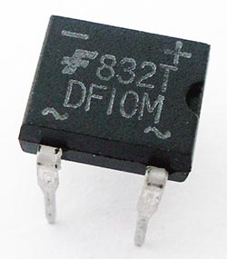 Punte 1.5A, 600V, DF06M, VISHAY