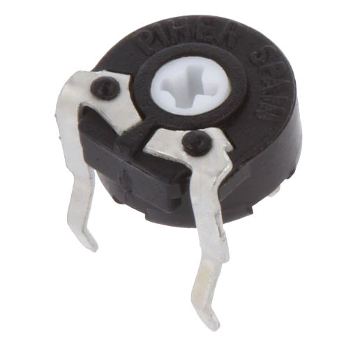 Semireglabil, 1K, orizontal, RM5x5, PT6LV-1K, PIHER