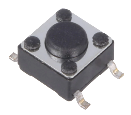 Microtach, push buton, smd, 6x6mm, SPST-NO, TACTM-64N