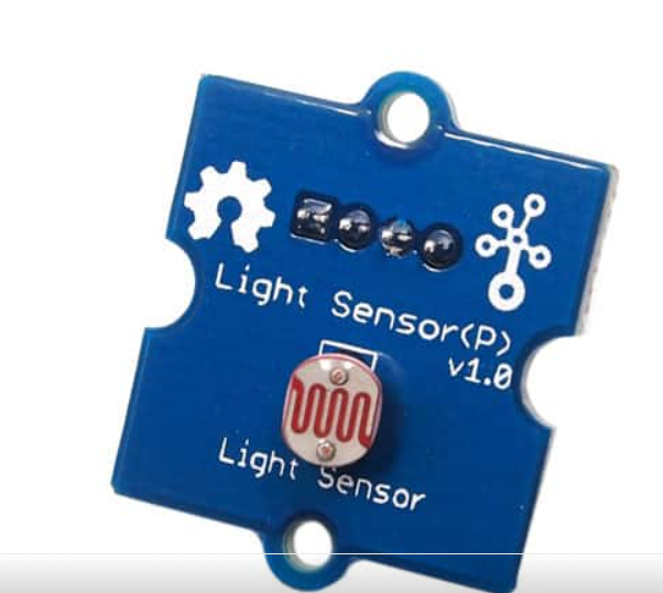 Senzor optic, fotorezistenta, placa evaluare, compatibil Arduino, 101020022, SEEED